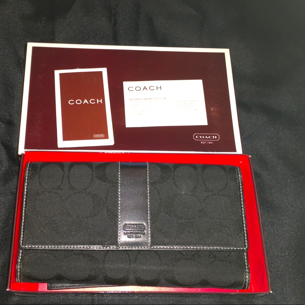 COACH Signature Collection Wallet